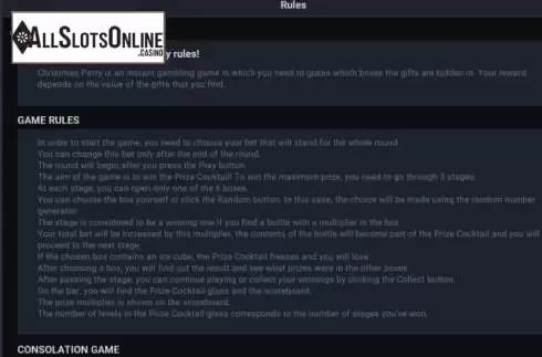 Game rules 1