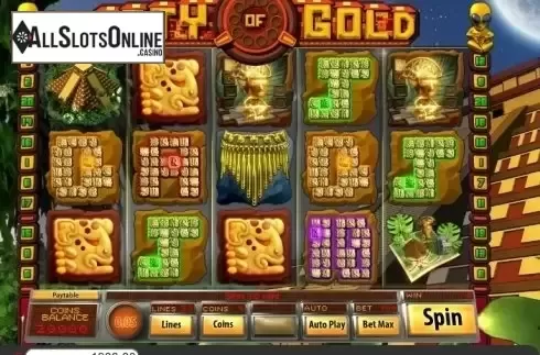 Reel screen. City of Gold (Saucify) from Saucify