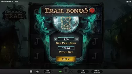 Dead Mans Trail slot screenshot 5