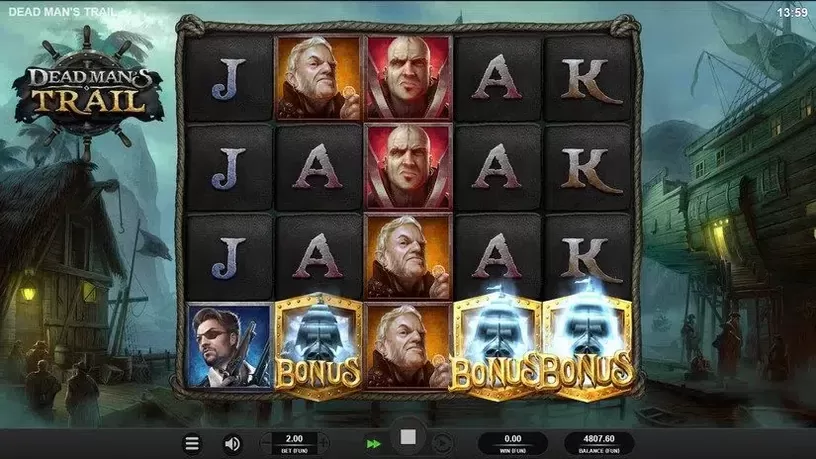 Dead Mans Trail slot screenshot 6
