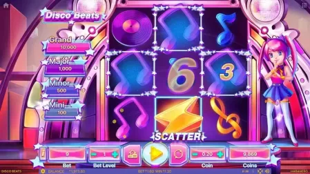 Disco Beats slot screenshot 3