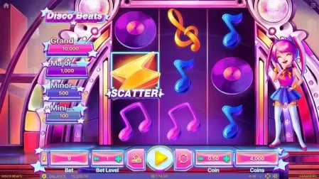 Disco Beats slot screenshot 1