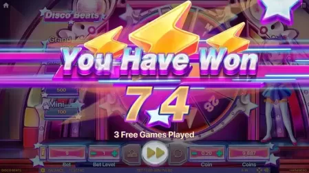 Disco Beats slot screenshot 6