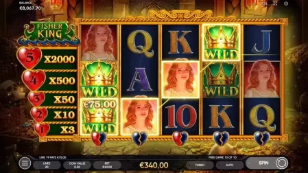 Fisher King slot screenshot 7