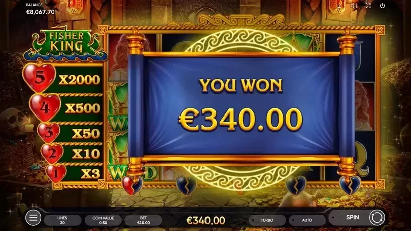 Fisher King slot screenshot 8