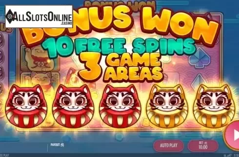 Free Spins Start Screen