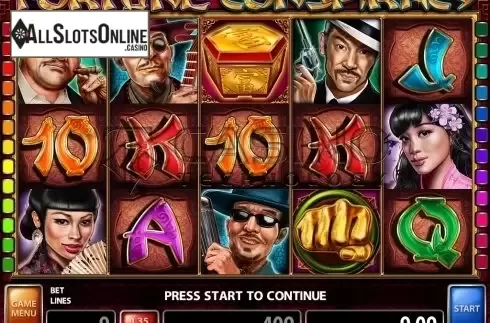 Screen2. Fortune Conspiracy from Casino Technology