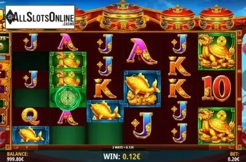 Win Screen 1. Fu Fortunes Megaways from iSoftBet