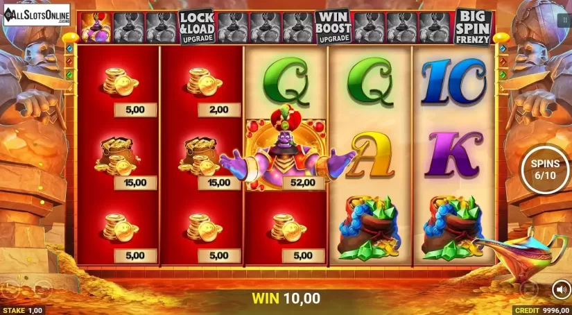 Free Spins Gameplay Screen 2