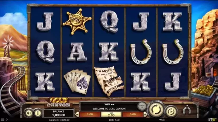 Gold Canyon slot screenshot 1