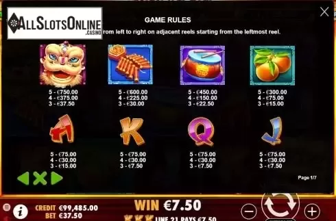 Game rules 1