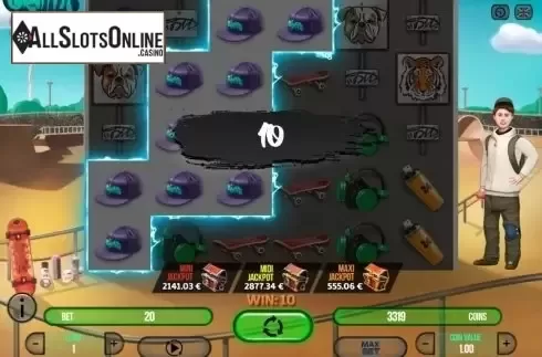 Win screen. Graffiti: Block Pays from Fugaso