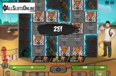 Win screen. Graffiti: Block Pays from Fugaso