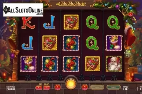 Reel Screen. Ho Ho Ho (gamevy) from Gluck Games