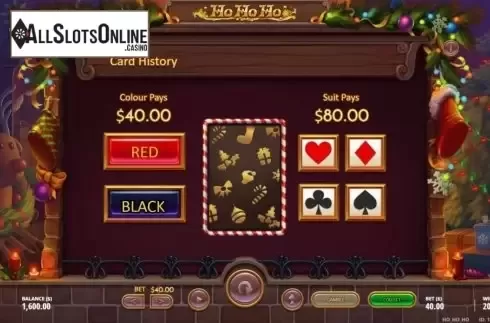 Gamble. Ho Ho Ho (gamevy) from Gluck Games