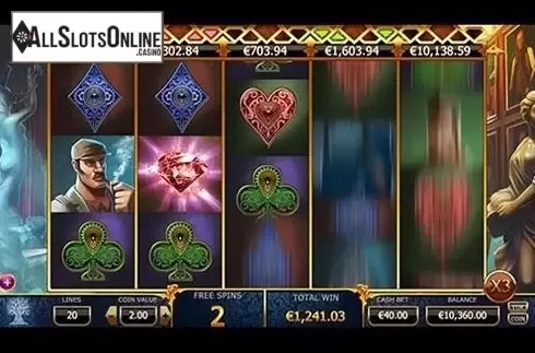 Game workflow screen. Holmes and the Stolen Stones from Yggdrasil
