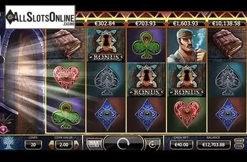 Bonus screen. Holmes and the Stolen Stones from Yggdrasil