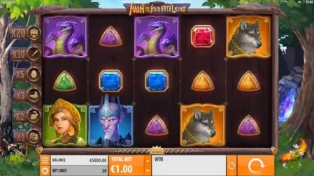 Ivan and the Immortal King slot screenshot 1