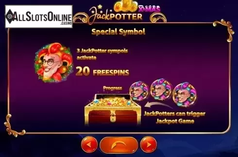Special symbol screen