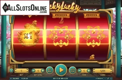 Reel Screen 2. Lucky Lucky (Habanero) from Habanero