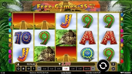 Lucky Queen slot screenshot 4