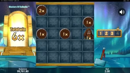 Masters Of Valhalla slot screenshot 4
