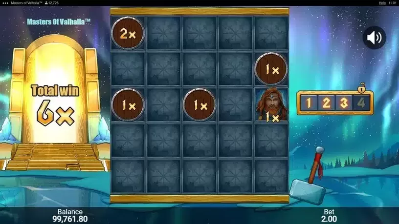 Masters Of Valhalla slot screenshot 4