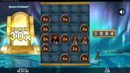 Masters Of Valhalla slot screenshot 5