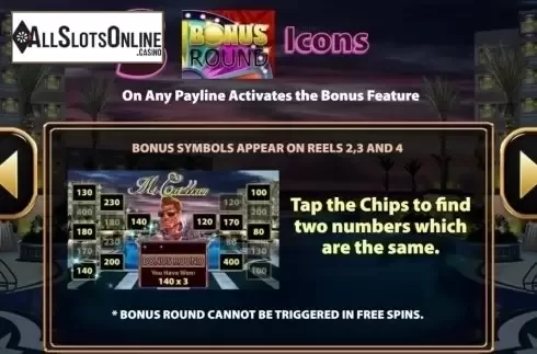 Features. Mr. Caribbean from MultiSlot