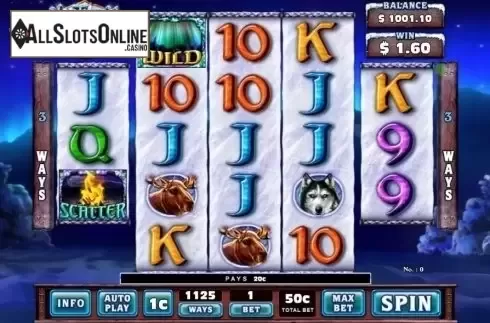 Win Screen. Northern Lights from GMW
