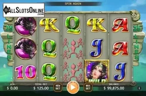 Reel Screen. Nvwa from KA Gaming