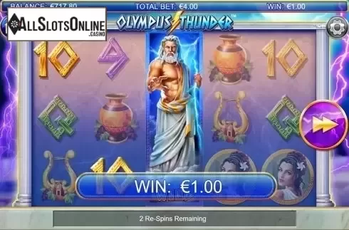 Respins screen 1. Olympus Thunder from NextGen