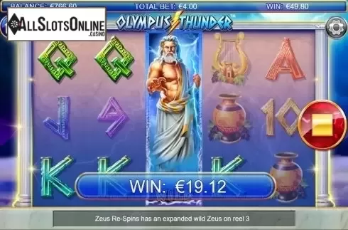 Respins screen 2. Olympus Thunder from NextGen