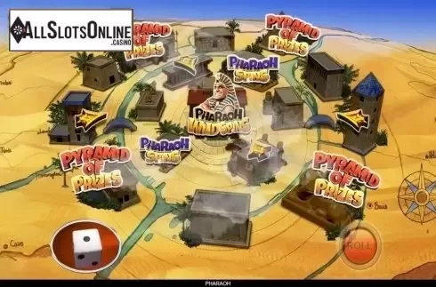Bonus game screen 2. Pharaoh (Inspired) from Inspired Gaming