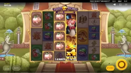 Piggy Riches Megaways slot screenshot 2