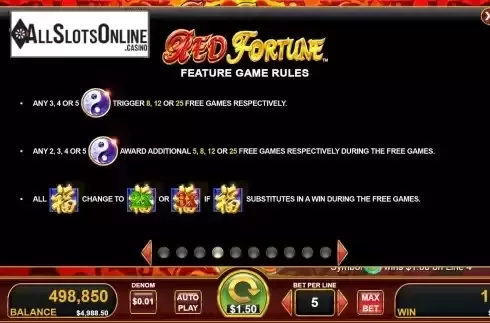 Free Games screen