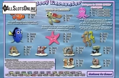 Screen2. Reef Encounter from Genii