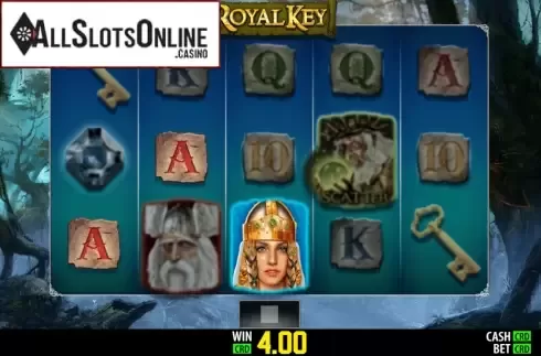 Win Screen. Royal Key from World Match
