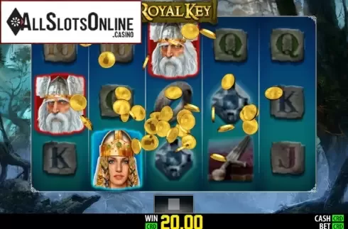 Win Screen 3. Royal Key from World Match