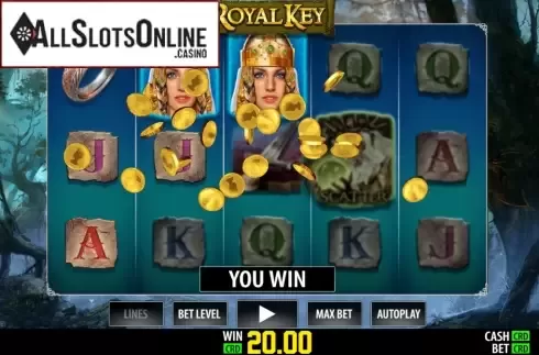 Win Screen 2. Royal Key from World Match