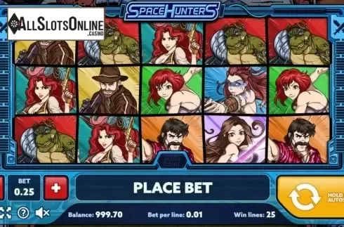 Reel Screen. Space Hunters from PlayPearls