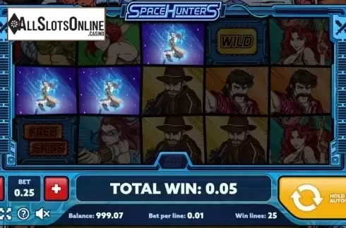 Win screen 3. Space Hunters from PlayPearls