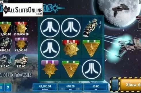Game Screen 2. Star Raiders Scratch from Pariplay
