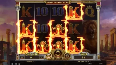 Story Of Hercules 15 Lines slot screenshot 2