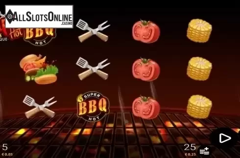 Reel Screen. Super Hot Barbeque from Zeus Play
