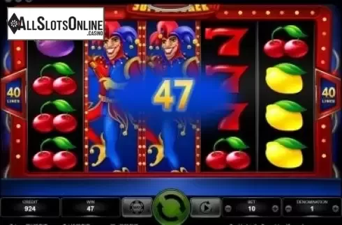 Win. Super Joker 40 (Kajot Games) from KAJOT