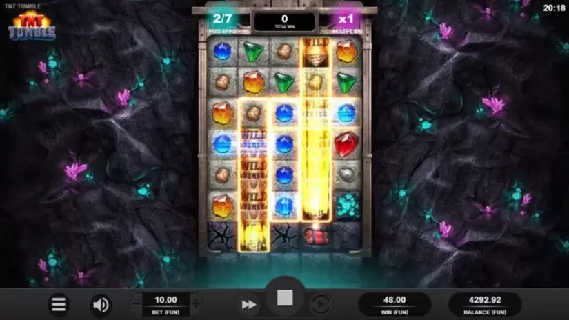 TNT Tumble slot screenshot 5