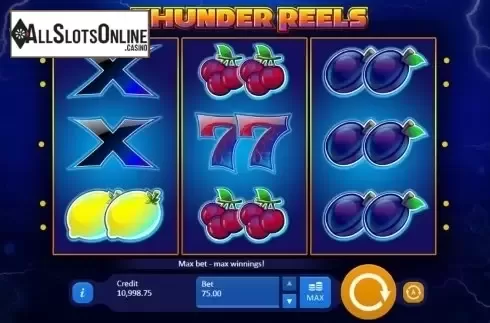 Screen 1. Thunder Reels from Playson