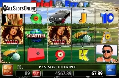 Screen3. Trial And Error from Casino Technology