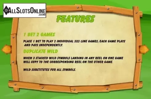 Features. Veggies Plot from KA Gaming
